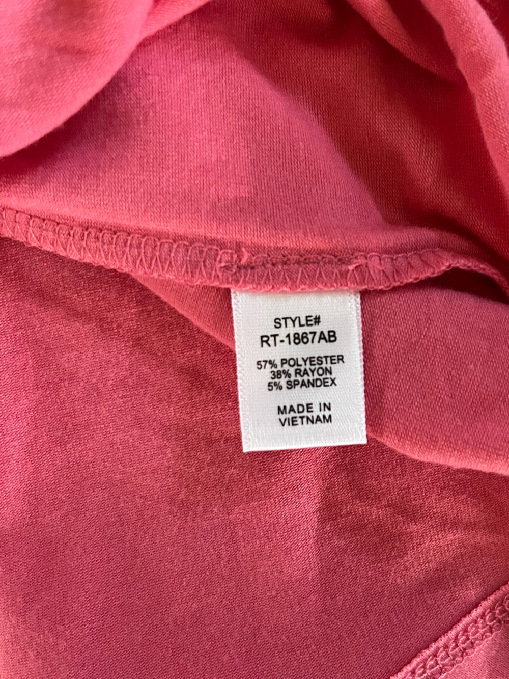 Zenana Womens Rose Pink Adjustable Spaghetti Strap Swing Tank Top Size Small New - Picture 6 of 7